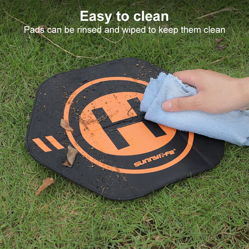 Almohadilla de aterrizaje para Dron de 35cm, estera de aterrizaje plegable Universal para Dron, estera de estacionamiento impermeable para Dron DJI NEO/Mini4Pro, accesorios - imagen 3