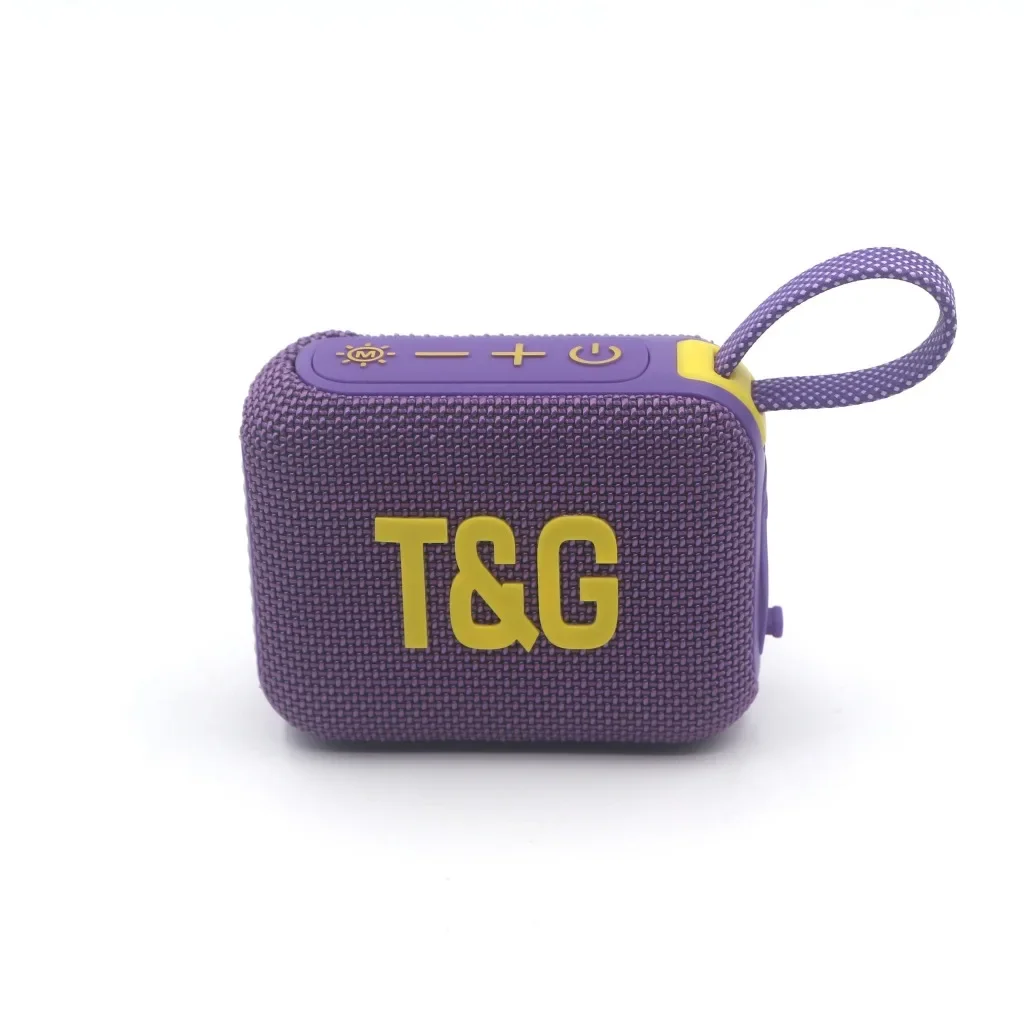TG445 Mini Altavoz Bluetooth altavoz inalámbrico verdadero portátil altavoz impermeable estéreo envolvente para exteriores soporte FM/TF/AUX/TWS/USB - imagen 2