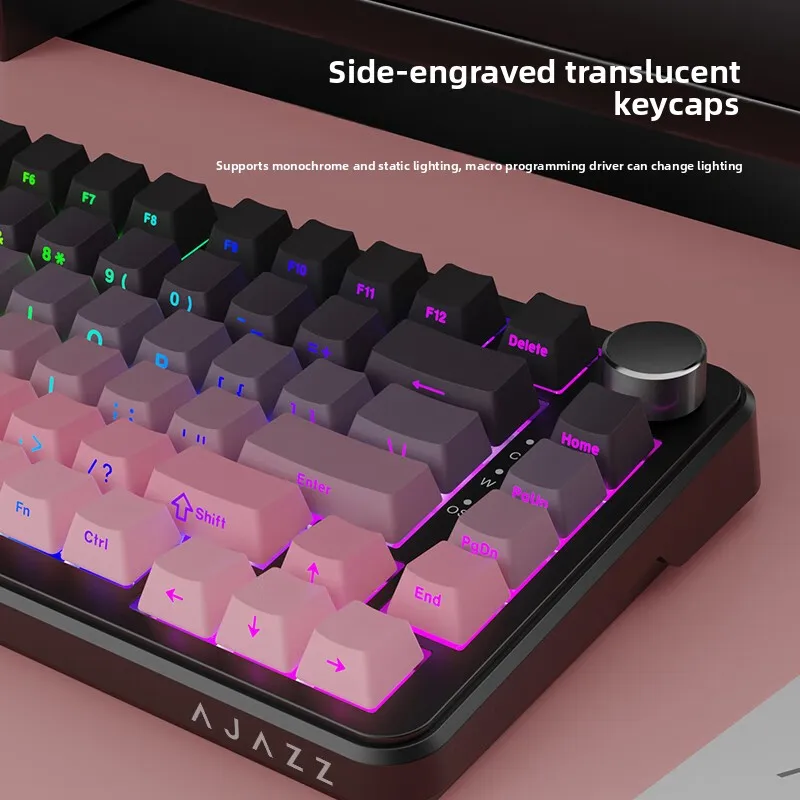 K81 Teclado mecanico Teclado mecánico de tres modos teclado gaming 80% teclados bluetooth para juegos teclado inalámbrico meccanica - imagen 4