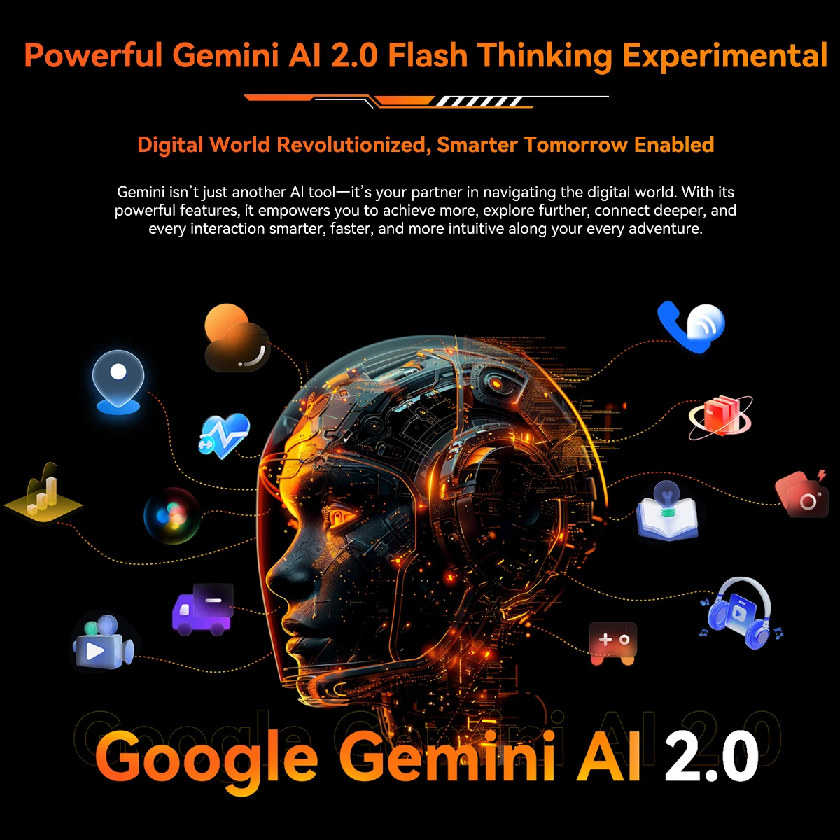 Blackview OSCAL MARINE 2 AI Smartphone Android 15, pantalla HD+ de 6,56 pulgadas, 24(8+16)GB 256GB, desbloqueo de teléfono inteligente resistente, 11000mAhNFC - imagen 2