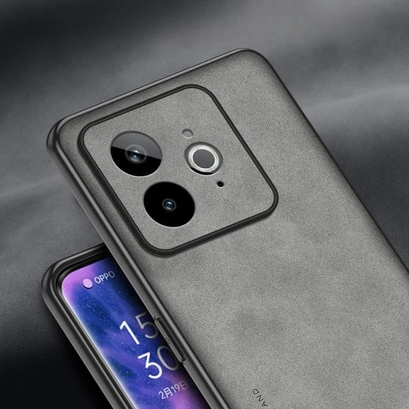 Para Realme 15 Pro Funda de cuero Skinsheep de lujo para Realme15 14 Pro + 14 5G 14T a prueba de golpes mate duro parachoques protege la cubierta - imagen 5