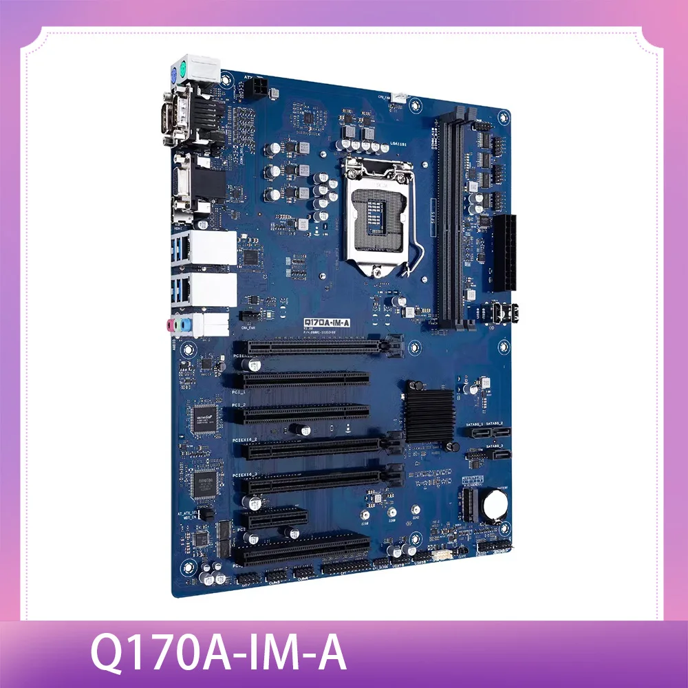 Placa base de control industrial CPU de sexta/sectava generación Q170A-IM-A - imagen 2