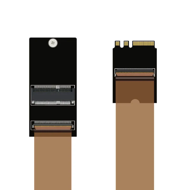 Cable de extensión M.2 Nic A.E Key interfaz Compatible placa base M2 Nic extensión Cable de extensión Ngff 10CM 30CM - imagen 5