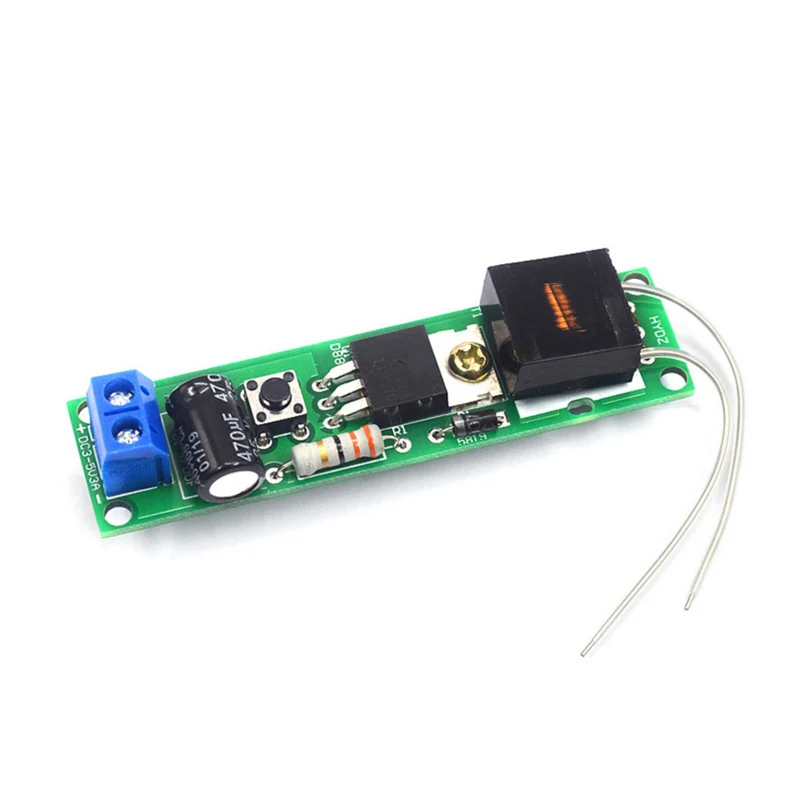 Kit de generador de alto voltaje, encendedor de arco, bricolaje, DC3-5V, Suite de producción electrónica - imagen 3