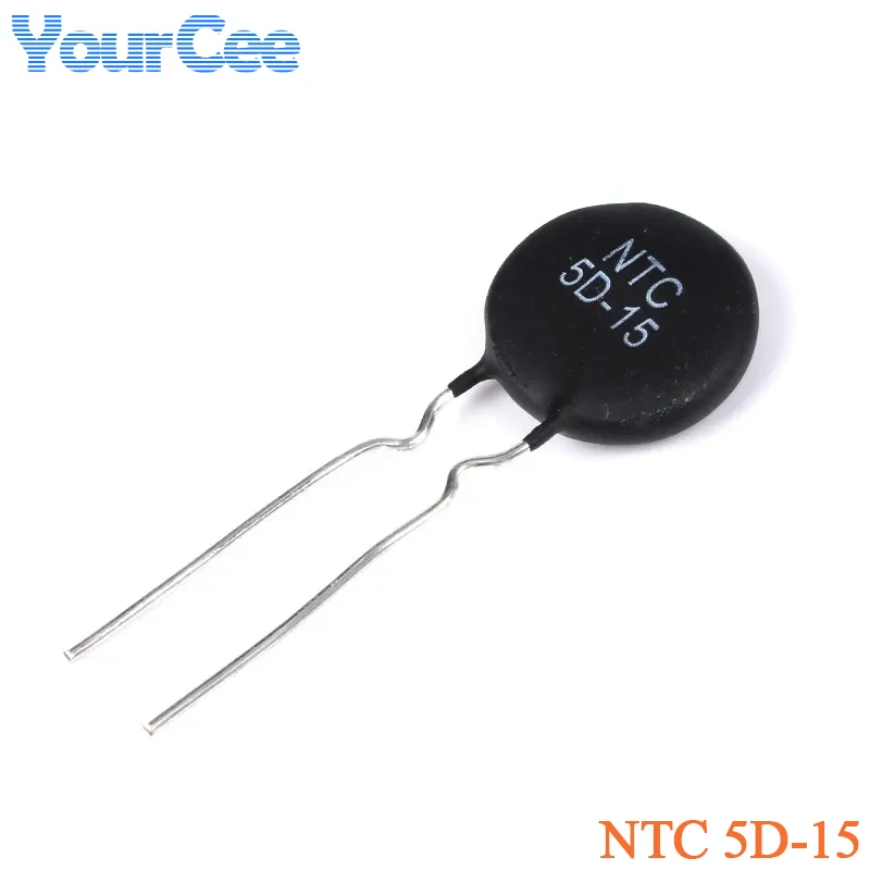 Resistencia Termistor NTC piezas 5D-15 5D15, 10 piezas/5 NTC5D-15, resistencia térmica
