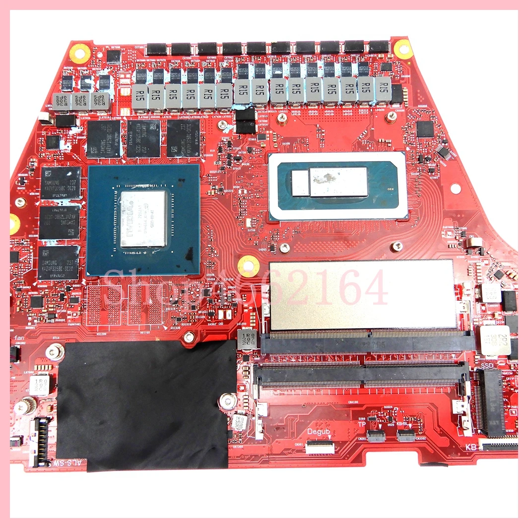 Placa base GU604VY i9-13900H CPU RTX4080Ti GPU para ASUS ROG Zephyrus M16 GU604 GU604VY, placa base de ordenador portátil 6050A3433801-MB-A02 - imagen 5