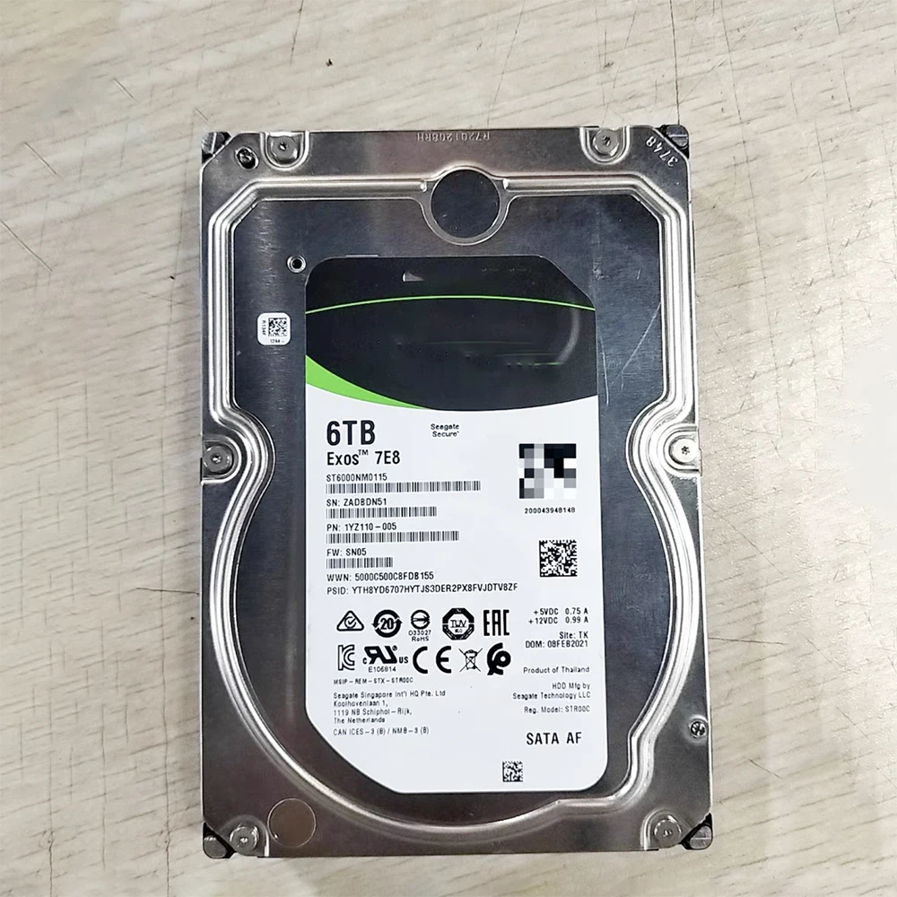 HDD ST6000NM0115 6TB SATA 7.2K 3.5" disco duro del servidor para Seagate 6T - imagen 5