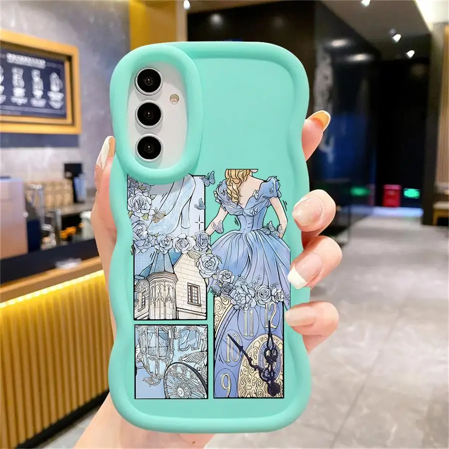 Funda de teléfono suave de la hermosa princesa de Disney para Samsung Galaxy A23 A24 A36 A26 A25 A32 A11 A12 A34 A35 A14 A21s A15 A16 - imagen 2