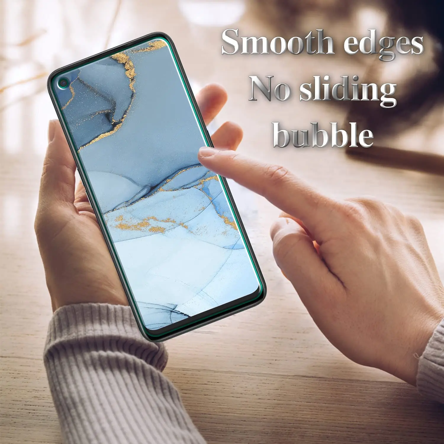 4 piezas de vidrio templado adecuado para Oppo A94, 5G, A93s, A93, A95, A96, A74, A73, A76, A77, A78, 5G, protección de pantalla de vidrio - imagen 5