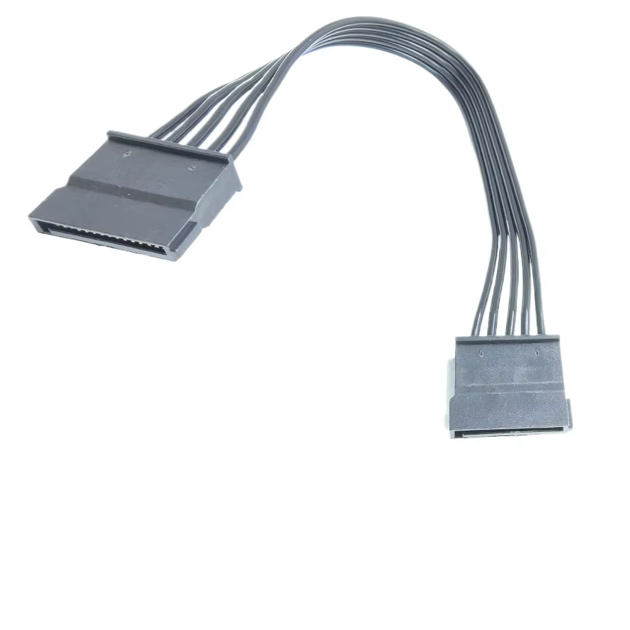Cable Extensión SATA a Placa Base – 20cm Negro - imagen 2