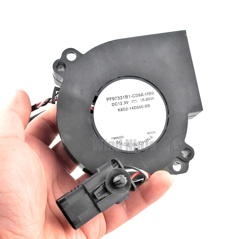 Soplador centrífugo PF97331B1-C09A-HB9 K8D2-14D550-BB DC12.3V 16,86 W para válvula solenoide Range Rover pieza automotriz - imagen 4