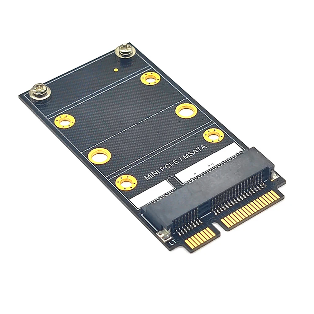 Adaptador Mini PCIE mSATA, convertidor de unidad de estado sólido, tarjeta de expansión elevadora, placa de prueba para mSATA SSD, Mini tarjeta Wifi PCI Express - imagen 2