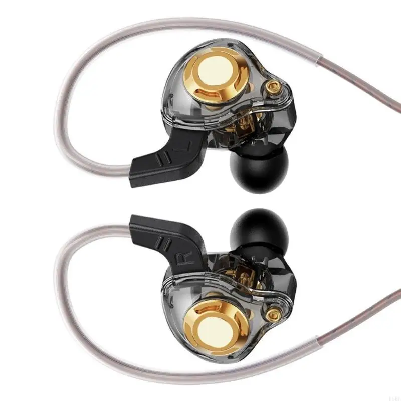 D5BB 11 mm Controlador dinámico en auriculares para oído con profundos y auriculares alambre control en línea - imagen 4