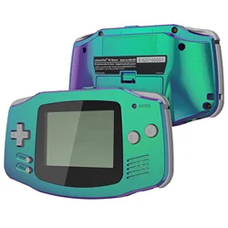 ExtremeRate Carcasa Game Boy Advance IPS Ready -Camaleon VerdePurpura