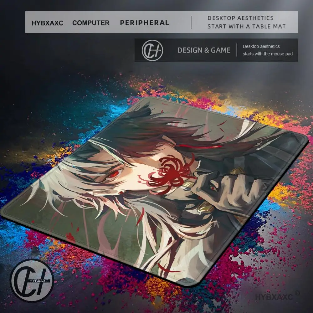 1 alfombrilla de ratón Honkai Star Rail Blade pequeña LockEdge para jugadores, alfombrilla de escritorio para ordenador, juegos de goma antideslizantes rectangulares de 45x40cm - imagen 3