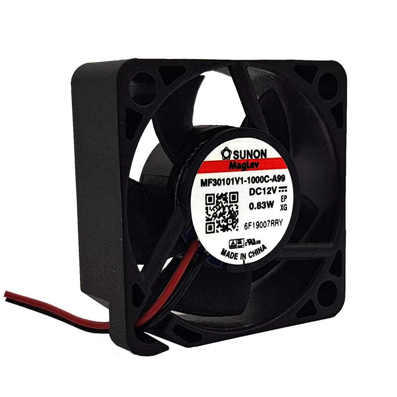 Sunon-ventilador MF30101V1-1000C-A99, 12V, 0,83 w, 3010 nuevo, cuasi genuino, 3cm - imagen 3