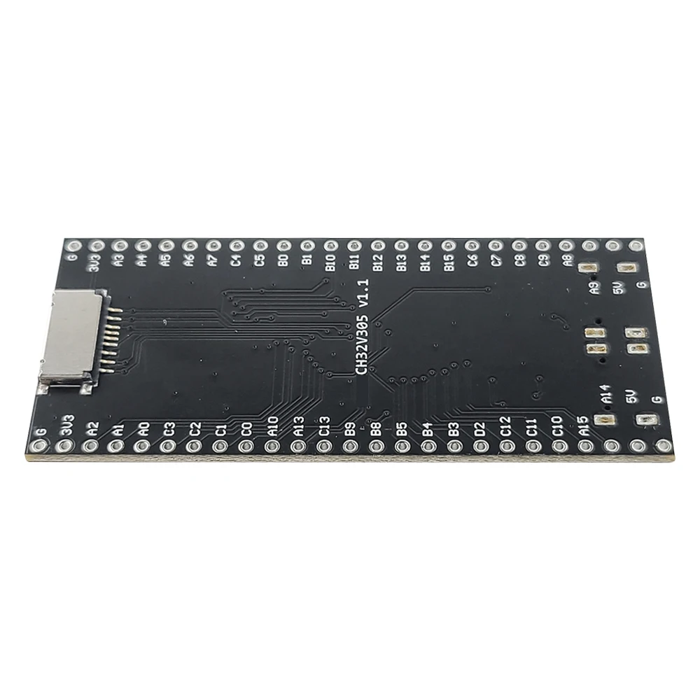 Placa de desarrollo CH32V305, sistema mínimo, placa central de 8MHz, RISC-V de código abierto, doble CH32V305RBT6 TYPE-C FPC de 12 pines - imagen 5