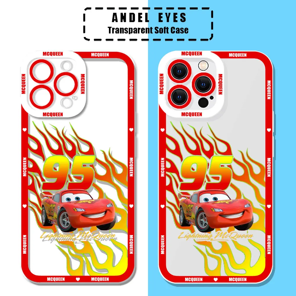 Funda para coches l-lightning m-mcqueen, para Realme, C67, C65, C63, C55, C53, C35, C33, C31, C30, C21Y, C21, C20, C15, C12, 12, 10, 9, 9I, 8I Pro Plus - imagen 2