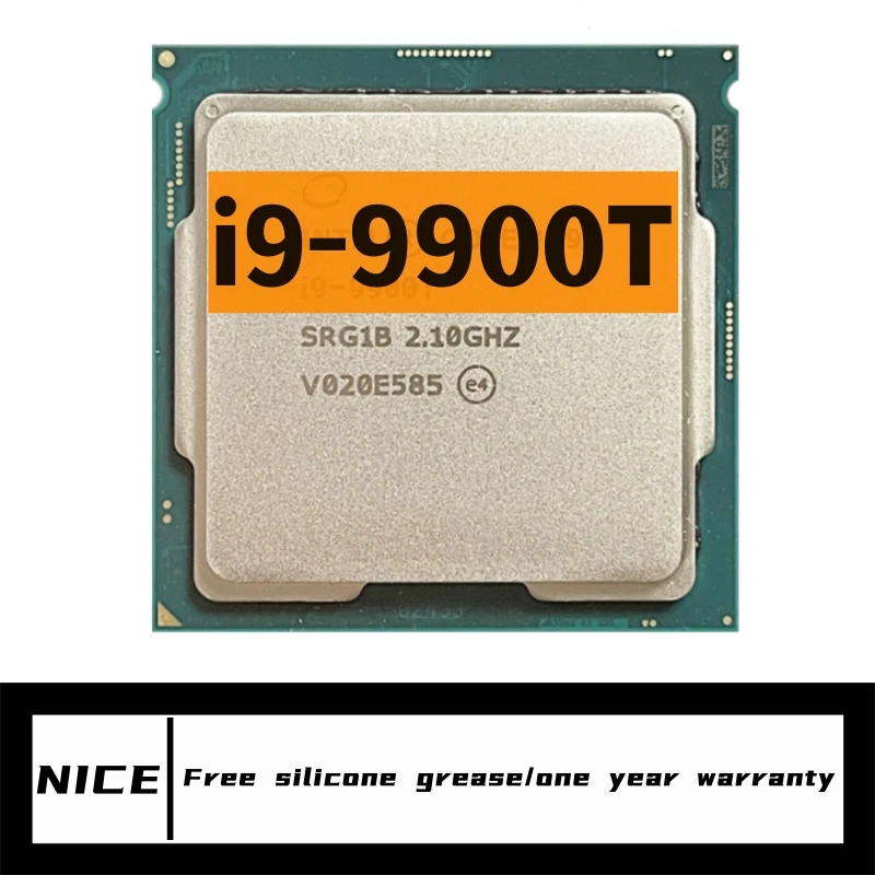 Procesador de CPU i9 9900T 2,1 GHz, ocho núcleos, dieciséis hilos, 16M, 35W, LGA 1151