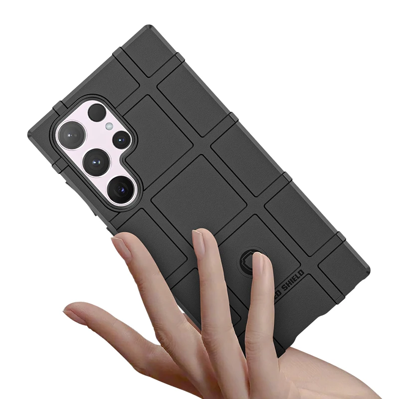 Funda a prueba de golpes para Samsung Galaxy S24, S24 Plus, estilo militar, Protector de silicona resistente, S24 Ultra - imagen 4