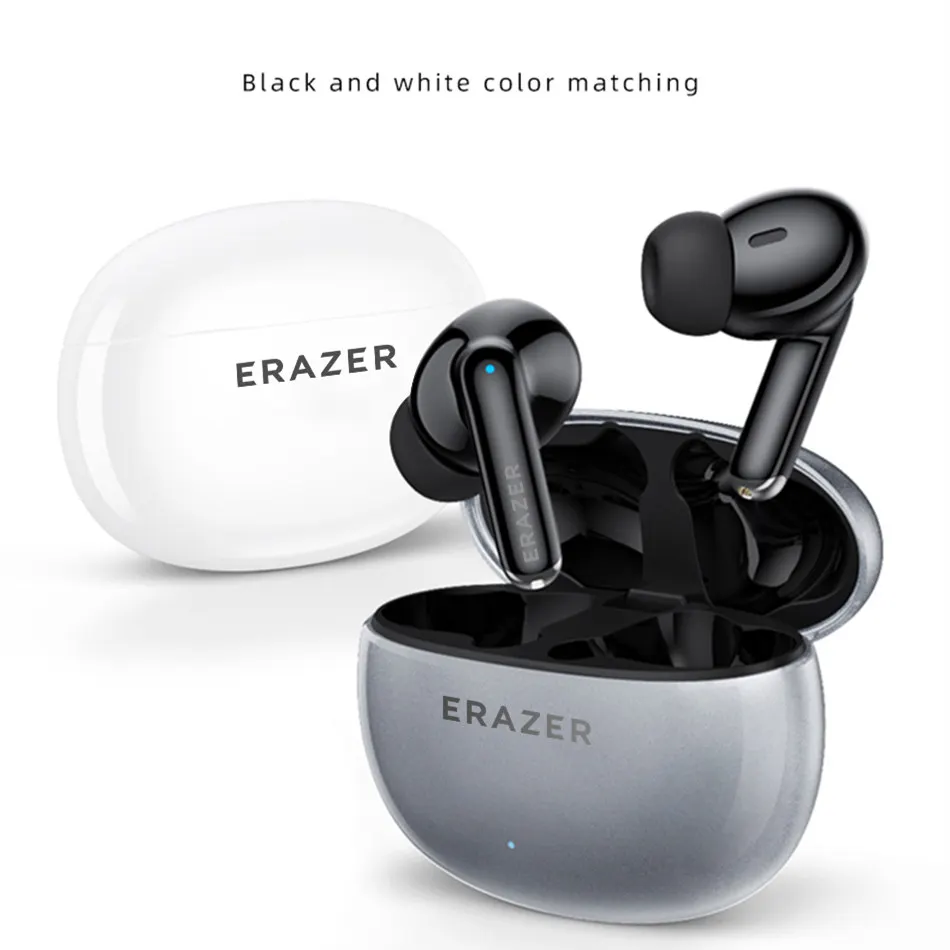 Original ERAZER XT88Pro TWS auriculares inalámbricos Bluetooth 5,3 doble estéreo reducción de ruido bajo Control táctil Larga modo de reposo 250mAH - imagen 5