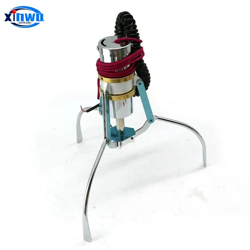 Garra de acero inoxidable con resorte de bobina, máquina expendedora de juegos de grúa, Candy Arcade, Crazy Prize Crawler, accesorios de pórtico de Metal - imagen 5