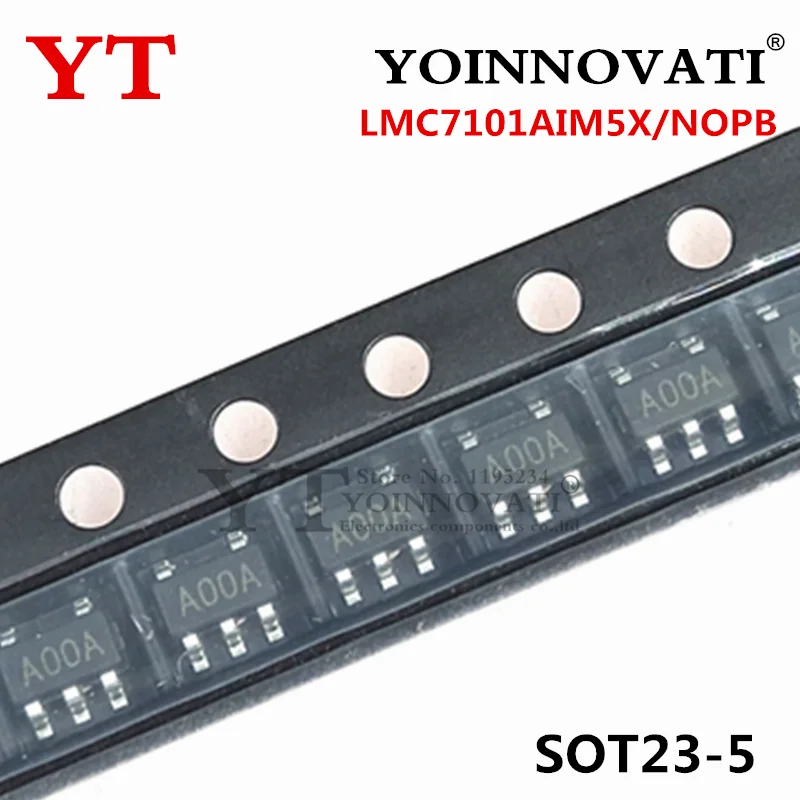 20 piezas-100 Uds nuevo LMC7101AIM5X A00A LMC7101AIM5X/NOPB - imagen 2