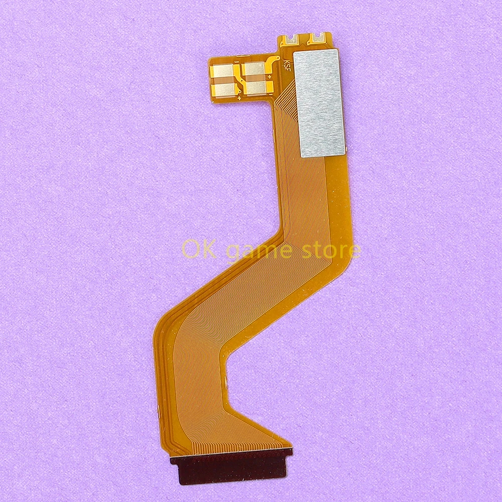Para pantalla LCD NDSL, cambio de pantalla inferior hacia arriba, Cable de cinta de conversión de pantalla, pieza de reparación de consola de juegos