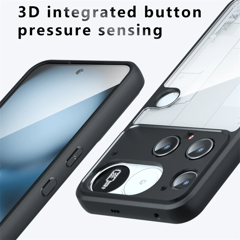 Funda de teléfono con sensación de piel mate para nada de teléfono (3), Funda para nada de teléfono 3, antioxidante, чехол, Funda trasera para nada Phone3 - imagen 3