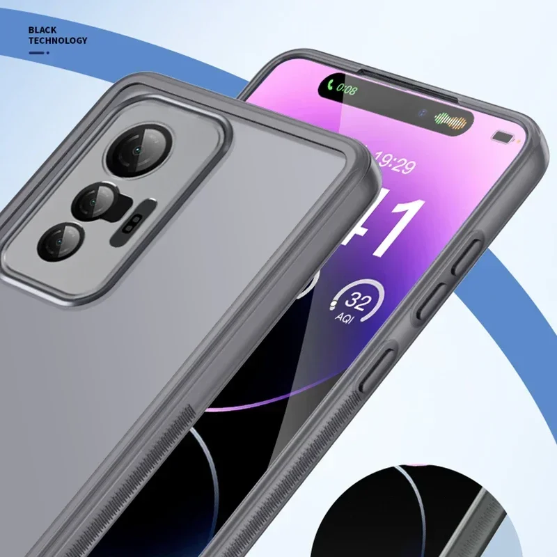 Funda de teléfono con película de lente de lujo para VIVO X70 X70T Pro 5G 360, funda protectora trasera para cámara VIVOX70 VIVOX70Pro, bolsa de silicona suave para niñas - imagen 4