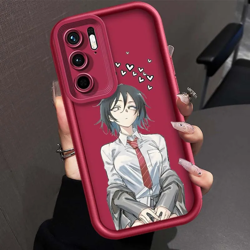 Akira Asai Anime cubierta para Redmi Note 11 10 9 8 7 11S 11E 10T 10S 9S 11T Pro Plus 5G caja de teléfono con escalera de ojos - imagen 3