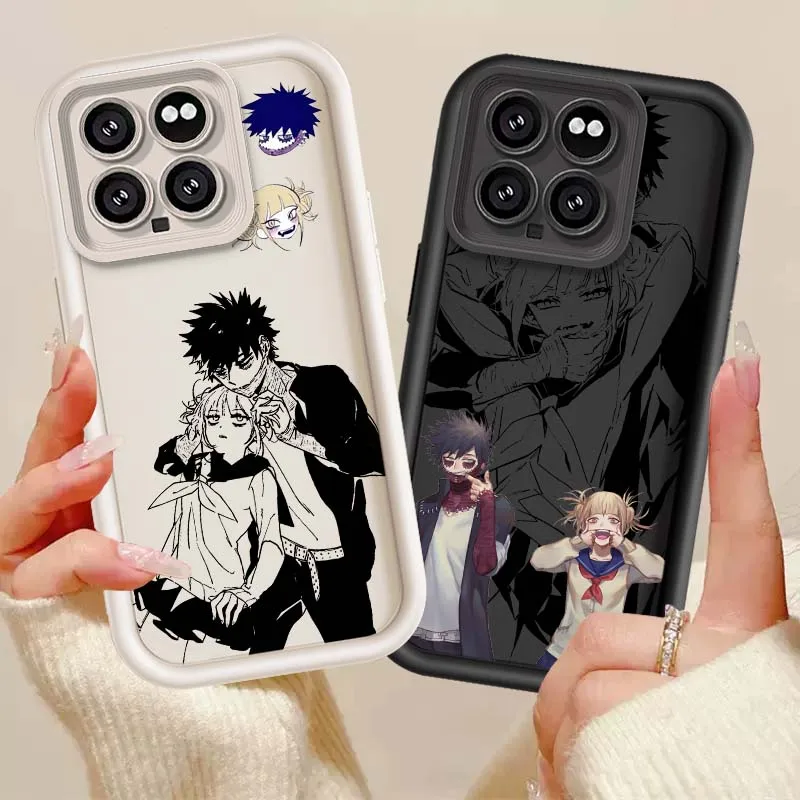 Funda de Anime Dabi y Toga para Xiaomi Mi 17 15 14 13 12 11 12T 13T 14T Pro Max Lite NE 5G, funda de teléfono con escalera ocular