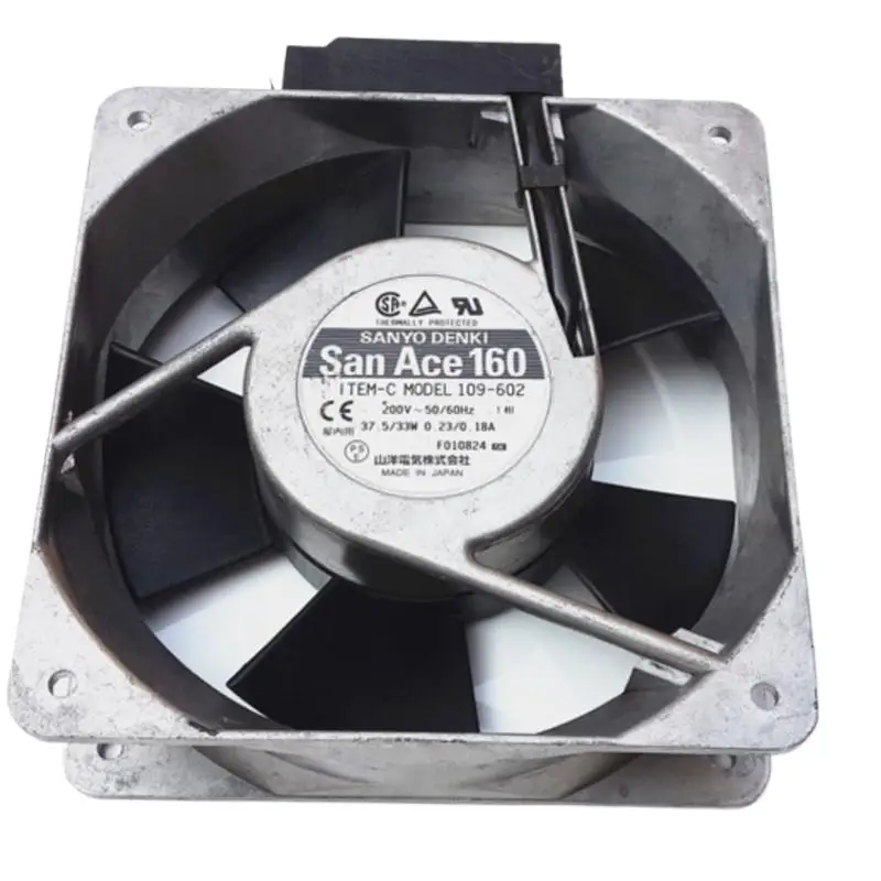 Para Sanyo 109-602 160x160x51mm AC 200V ventilador de refrigeración Axial de servidor inversor Industrial