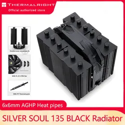 Thermalright Silver Soul 135 Refrigerador CPU Torre Dual 6 Tubos Calor