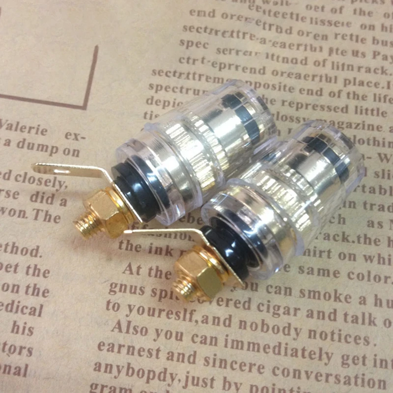 1PCS Speaker Terminal Binding Post 4mm Banana Plug Socket Low Frequency Amplifier Connector for Loudspeakers ﻿ - imagen 5