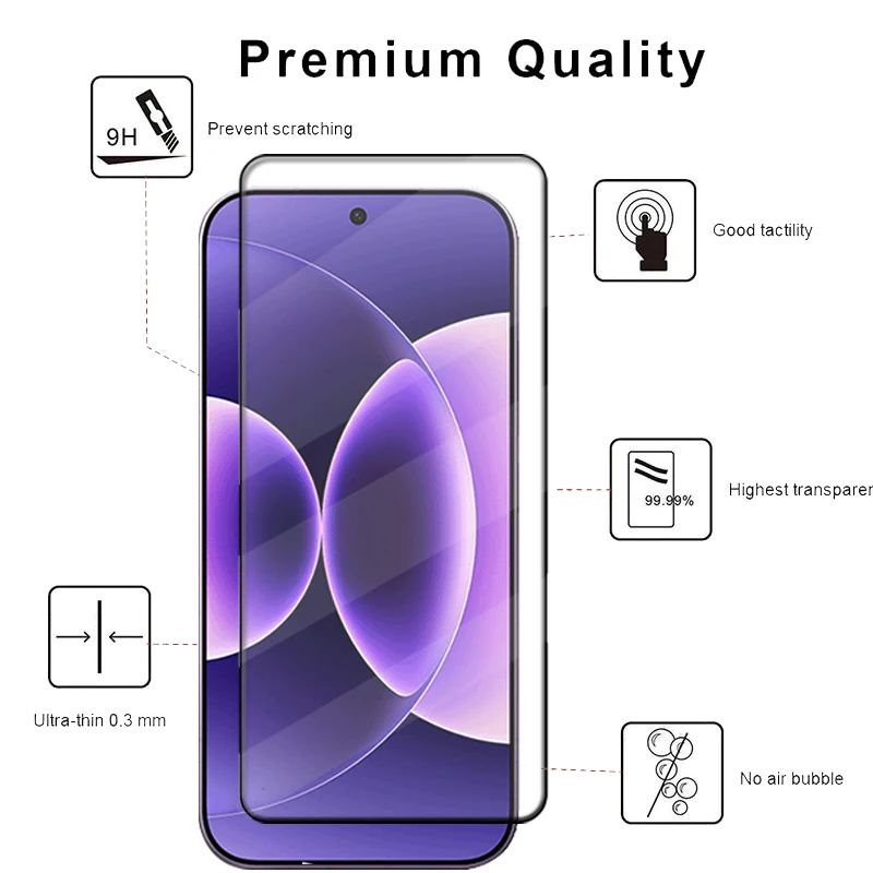 6 en 1 para Xiaomi 17 Pro vidrio Xiaomi Mi 17 Pro Max vidrio templado cubierta completa pegamento 9H Protector de pantalla Xiaomi Mi 17 lente de vidrio