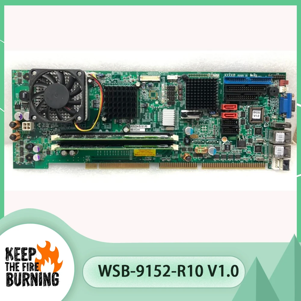 Placa base de control industrial de longitud completa WSB-9152-R10 V1.0 - imagen 4
