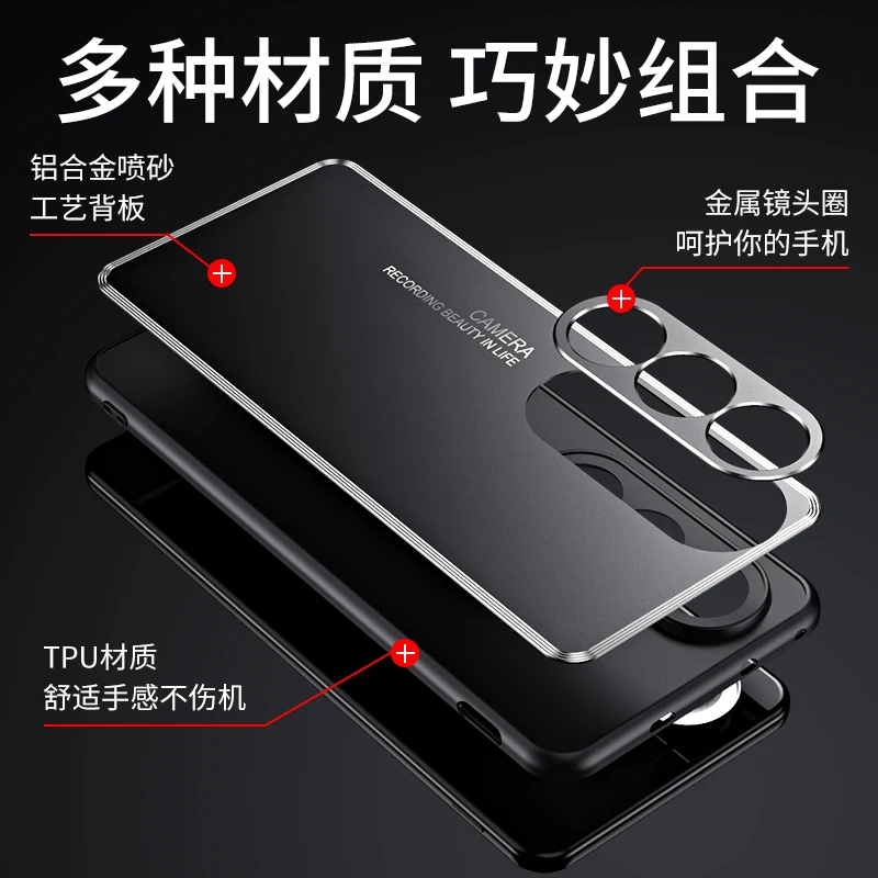 Funda para Oneplus ACE 3V funda trasera mate de lujo para Oneplus ACE 3V 1 + ACE 3V protección de cámara a prueba de golpes - imagen 5