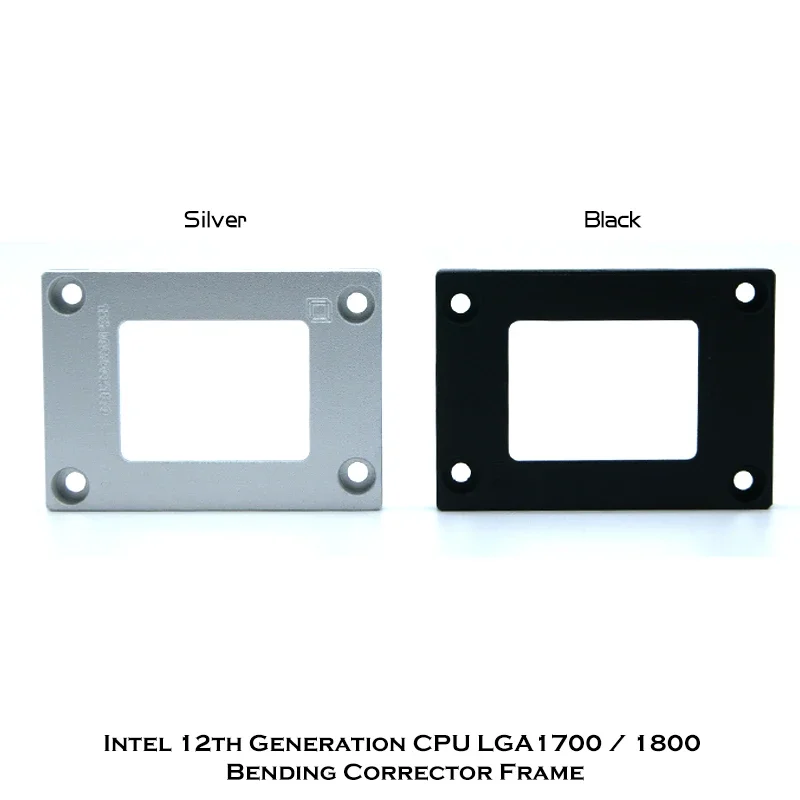 Hebilla LGA1700, Intel 12th CPU LGA1700/1800 bcf Corrector de flexión Protector de marco Placa posterior CPU Cooler - imagen 3