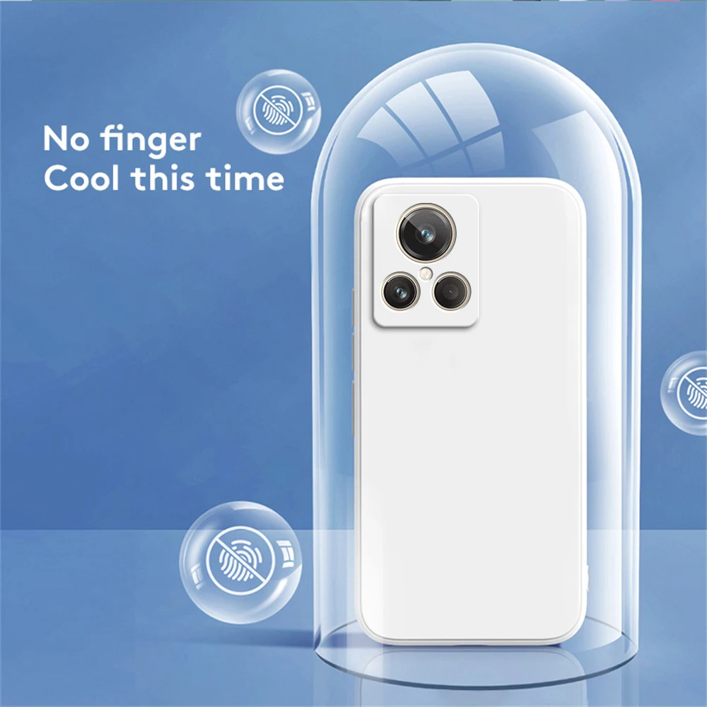 Funda blanda Original para OPPO Realme GT2 GT 2 Explorer Master Pro, Funda trasera clásica de silicona líquida de lujo, 5G - imagen 3