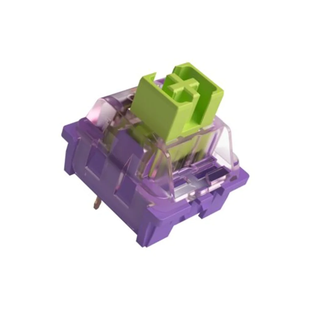 Akko CS-interruptor verde estrella de mar, 3 pines, 50gf, interruptores lineales personalizados DIY para juegos de teclado mecánico, interruptor MX, lubricación de fábrica - imagen 4