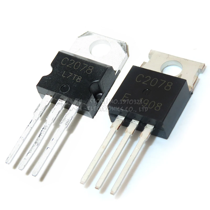 Transistor de frecuencia TO-220 piezas, 10 TO-220AB, C2078, 2SC2078