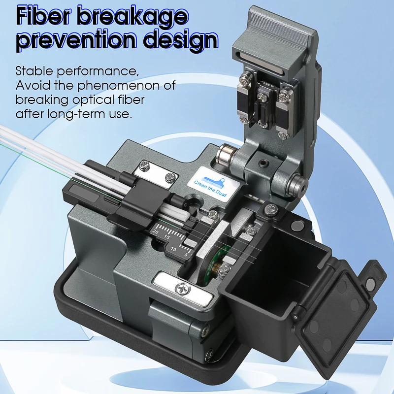 COMPTYCO AUA-X3 cuchilla de fibra FTTH cortador de fibra óptica FTTH cortador de Cable de fibra herramientas de cuchillo 24 hoja de superficie retorno de cuchillo Manual - imagen 4