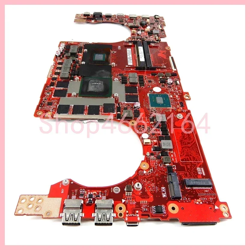 Placa base GL503VS con i7-7700HQ CPU GTX1070-V8G GPU para ordenador portátil ASUS ROG FX503 FX503V GL503 GL503V GL503VS - imagen 5