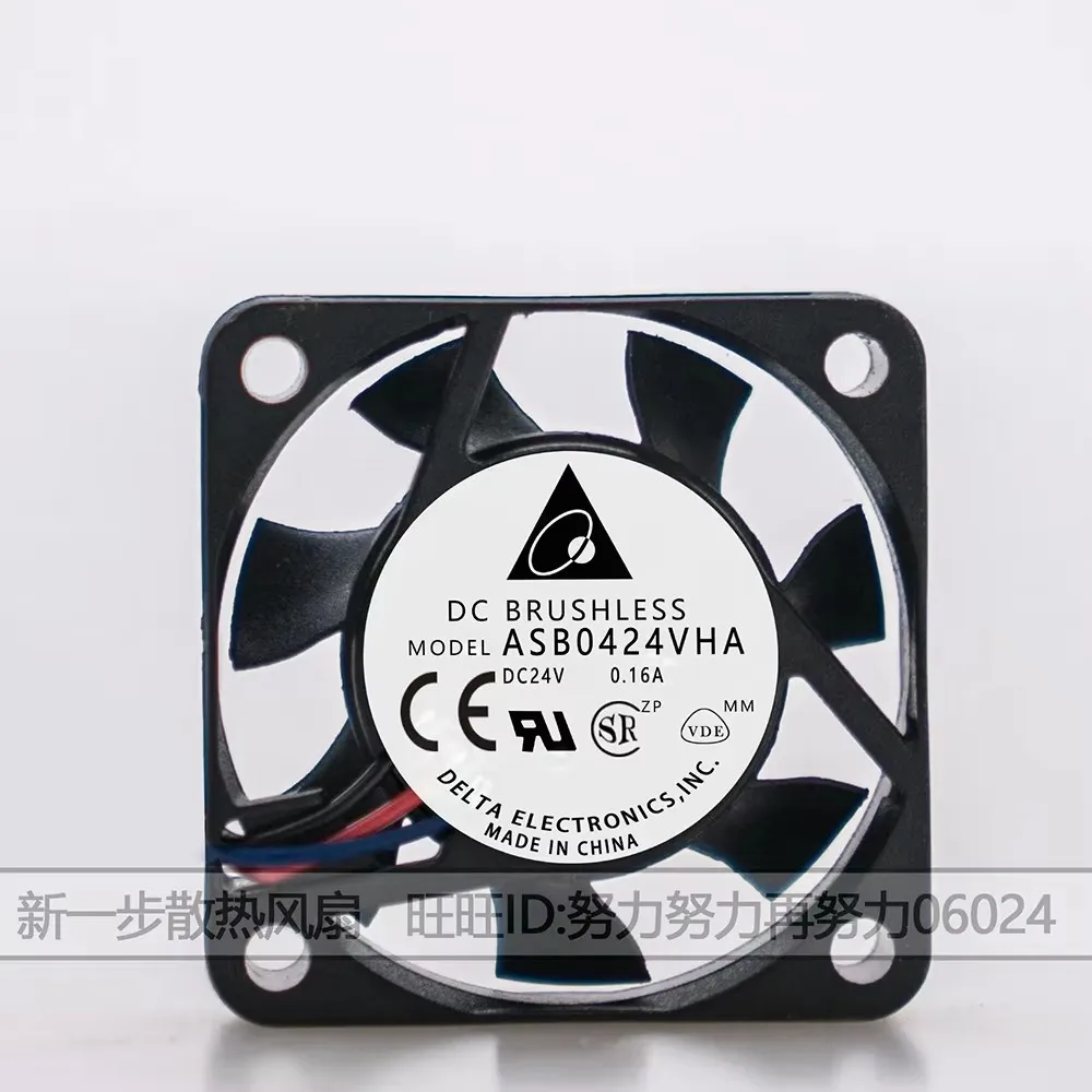 Nuevo para ventilador enfriador ASB0424VHA DC24V 0.16A 4010 40X40X10MM de 4cm