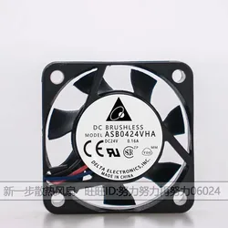 Ventilador ASB0424VHA DC 24V 40x40x10 mm Refrigeración Eficiente