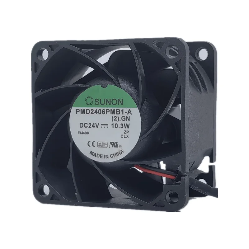 Sunon-ventilador de refrigeración de gran volumen de aire, PMD2406PMB1-A, 24V, 10,3 w, 6038, 6cm, tipo bola, nuevo - imagen 3