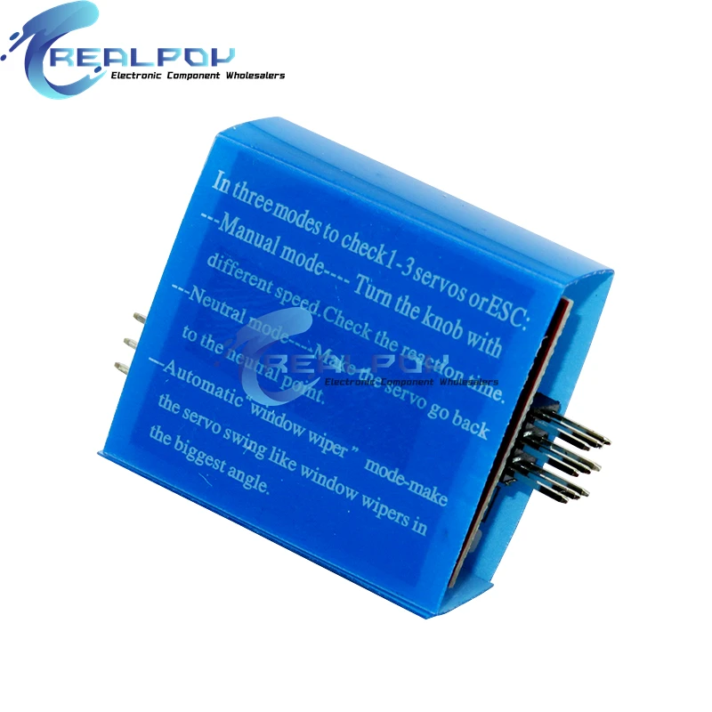 Multi Servo Tester 3CH ECS controlador de velocidad de consistencia canales de energía CCPM medidor para Rc Drone coche barco avión modelos SG90 - imagen 4
