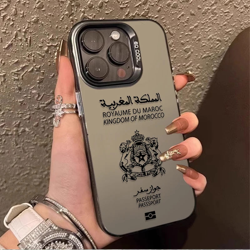 Funda para pasaporte Marruecos Albania para Xiaomi 11 Lite 5G NE 14T POCO X6 M5S 14 13 13T 12T Pro X7 X5 X3 NFC F4 GT F5 F6 M6 Pro 4G Etui - imagen 2
