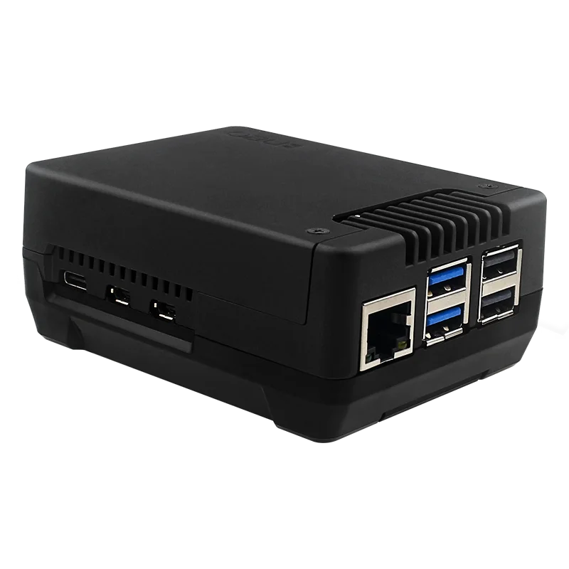 Argon NEO 5 M.2 NVME PCIE carcasa para Raspberry Pi 5 carcasa de aluminio ventilador incorporado Pi5